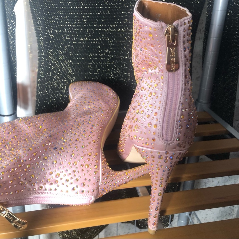 Cape Robbin Rhinestone Booties Size 8.5 - Picture 2 of 2
